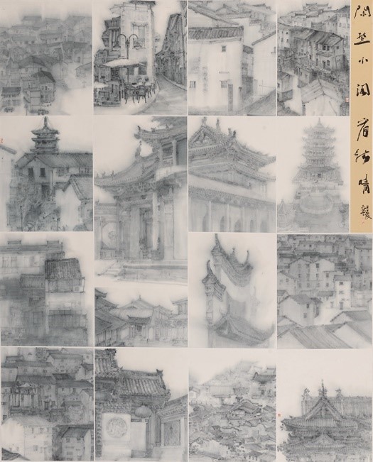 <h2>闲登小阁看新晴</h2><p>作者：于霞</p><p>规格：200cm×240cm</p>品类：中国画</p>